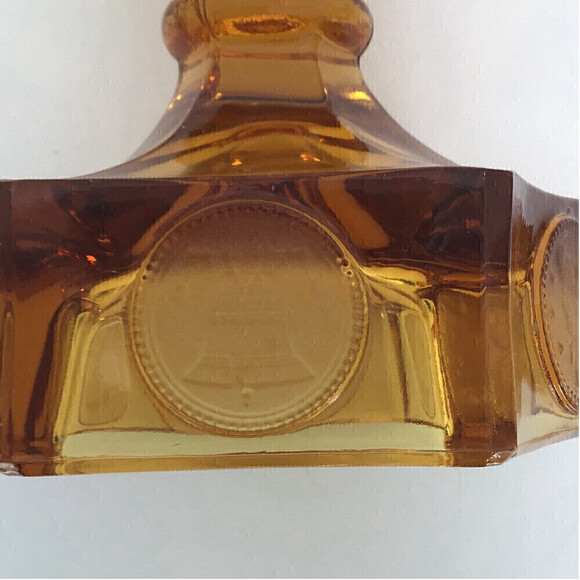 VINTAGE Fostoria 1886 and 1887 Patriot and Liberty Bell Coin Candle Holders - Picture 5 of 7